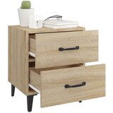  Nočna omarica 2 kosa sonoma hrast 40x35x47,5 cm, (20730879) | Shoptok.si