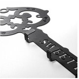 WALLXPERT metalna zidna kuka crna boja magic key | ePonuda.com