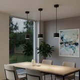 Brilagi LED RGB prigušiva luster na sajli STRIPY 1xGX53/14W/230V Wi-Fi Tuya crna | Eponuda.com