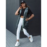 DStreet Kamizelka damska pikowana MERIS ciemnozielona | Shoptok.si