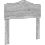  Krevetna konstrukcija s uzglavljem Siva Sonoma 90 x 200 cm | shoptok.hr