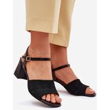 Boto Women's Heeled Sandals Black Sarena | ePonuda.com