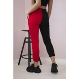 Kesi Women's sweatpants with QUEEN inscription red | shoptok.hr