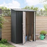  Vrtne šupe Antracit 140,5 x 74 x 200 cm Metal | Eponuda.com