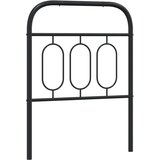 Maison Chic kovinsko posteljno vzglavje - vzglavna omarica - nočna omarica črno 75 cm, (21704216) Cene