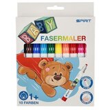 Spirit spirit: šareni set od 10 perivih flomastera za bebe Cijene