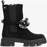 D/CEO Black boots with chain Gareau | Shoptok.si