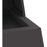  Kamin Crna 60 x 35 x 100 cm Čelik | shoptok.hr