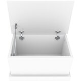  Kutija za pohranu bijela 50x30x28 cm inženjerski drvo | shoptok.hr