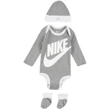 Nike Sportswear Komplet pegasto siva / bela