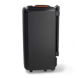Nedis SPPT2480BK - LED RGB Punjivi zvučnik 240W/4000 mAh + daljinsko upravljanje | Eponuda.com