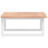  Stenska polica za umivalnik jeklo in trdna hrastovina, (21326311) | Shoptok.si
