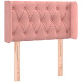  LED uzglavlje ružičasto 83x16x78/88 cm baršunasto | shoptok.hr