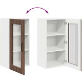  Zidni kuhinjski ormarić Zidne 2 pcs Smeđi hrast 40 x 31 x 80 cm | shoptok.hr