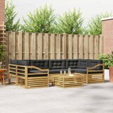  Set vanjskih sofa 7 kom. Bijela i antracit Poliester Cijene