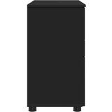vidaXL Kupaonski ormar Crna 76.5 x 35 x 64 cm Konstruirano drvo | shoptok.hr