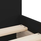 vidaXL Okvir kreveta s ladicama crni 90 x 190 cm | shoptok.hr