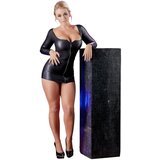 Cottelli družabna obleka z zadrgo s kristali (črna) | Shoptok.si