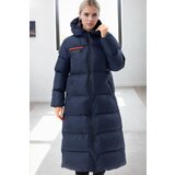 Dewberry Z6756 LADIES' INFLATABLE COAT-NAVY-1 | Shoptok.si