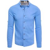 DStreet Men's blue shirt DX2269 | Shoptok.si