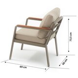 Hanah home Vrtni set Parma, krem Cijene