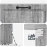 TV Omarica za TV, ki jo lahko montiraš na steno Siva Sonoma, (5000220388) | Shoptok.si