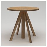 Hanah home trpezarijski prirodno drvo sto tripus | Eponuda.com