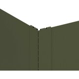  Ograda oko Travnjaka 100 x 60 x 20 cm Čelik Maslinastozelena | shoptok.hr