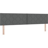  Krevet od pjene s madracem i LED-om Tamnosiva 200 x 200 cm | shoptok.hr