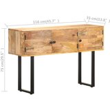  Komoda 116 x 35 x 75 cm od masivnog drva manga | shoptok.hr