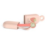 Suavinex On the Go Set komplet pribora za jelo Pink Strawberry 4 m+ 3 kom Cijene