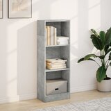  Regal za knjige boja betona 40x24x109 cm konstruirano drvo | Eponuda.com