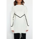 Trendyol Ecru Striped Piping Detailed Knitwear Sweater | Eponuda.ba