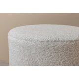 Venture Home puf Benji ⌀35 cm, bijela | shoptok.hr