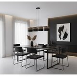  visilica na lanku karbon 4xE27/15W/230V crna/braon | Eponuda.com