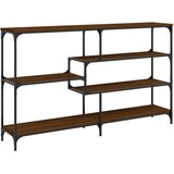  Konzolni stol boja smeđeg hrasta 160x32x95 cm konstruirano drvo | shoptok.hr