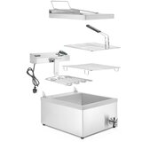Hendi friteza za krofne 12l, 12L, 230V/3500W, 630x860x(H)438mm | Eponuda.com