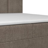 Bessagi Home Postelja Z Vzmetnico Monza, Rjava, Z Nadvložkom, 140x200 | Shoptok.si