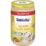 Bio otroška hrana - polnozrnati kosmiči z jabolkom in banano