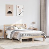  Okvir za krevet s uzglavljem 150 x 200 cm borovina | Eponuda.com