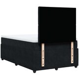 vidaXL Box spring postelja z vzmetnico črna 120x190 cm žamet, (21310045) | Shoptok.si