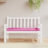 vidaXL Blazina za vrtno klop roza 120x50x7 cm blago Cene