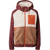 Iriedaily Prehodna jakna rjasto rjava / svetlo rjava / oranžna / bela | Shoptok.si