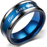  Prsten My King - Crna / Plava / 52mm KP32089 | Eponuda.com