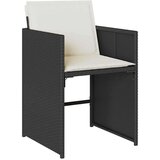  Vrtni set za objed 5 pcs Crna poliratan | shoptok.hr