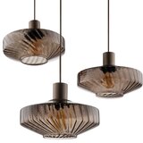 Brilliant visilica na sajli lyn 3xE27/20W/230V prečnik 69 cm smeđa/zadimljena smeđa | Eponuda.com