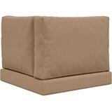  Zunanja blazina za kavč 3 pcs Taupe Poliester, (5000202302) | Shoptok.si
