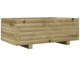 Maison Chic Vrtno cvetlično korito - Cvetlični Lonec 70x40x26,5 cm impregnirana borovina, (21790218) | Shoptok.si