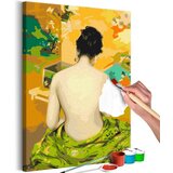  Slika za samostalno slikanje - Back Of A Nude 40x60 Cijene