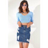 Olalook Skirt - Blau - Mini Cene